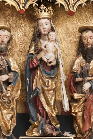 Kiedricher Marienaltar — Mondsichelmadonna