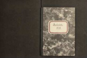 Namensverzeichnis Sterberegister Lemgo 1918