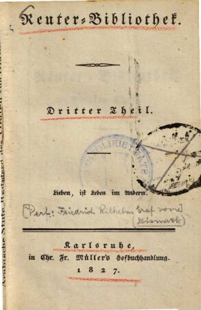 Reuter-Bibliothek, 3
