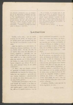 Lamentos