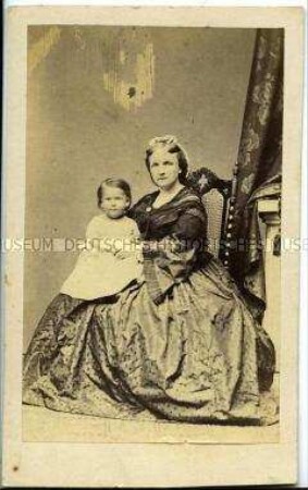 Mutter und Kind, Carte de Visite