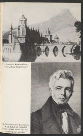 72. Der berühmte Baumeister Karl Friedrich Schinkel (1781-1841) ...