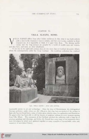 Chapter XI: Villa Albani, Rome