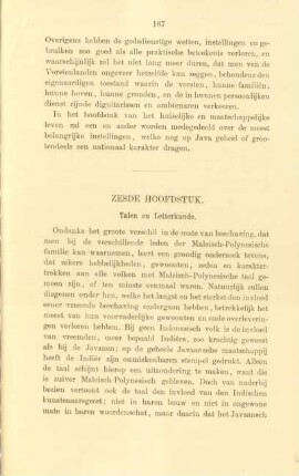 Zesde hoofdstuk. Talen en letterkunde