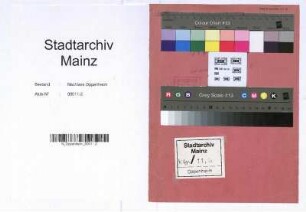 Wiederaufbauverband Mainz: Jahresbericht