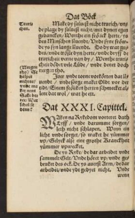 Dat XXXI. Capittel. - Dat XL. Capittel.