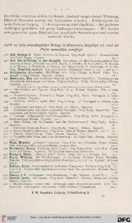 [Katalog A - Z] (Nr. 438 - 743)