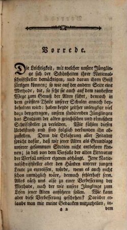 Paul Friedrich Achat. Nitsch, Pfarrers zu Ober- und Niederwundsch, Vorlesungen über die klassischen Dichter der Römer, 1. ..., welcher Vorlesungen über die Oden des Horaz enthält