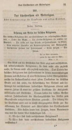 51-66 Das Christenthum als Weltreligion : dritter Artikel