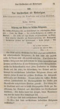 51-66 Das Christenthum als Weltreligion : dritter Artikel