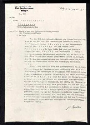 Einberufung von Gefolgschaftsmitgliedern und Ersatzbeschaffung