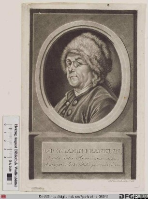 Bildnis Benjamin Franklin