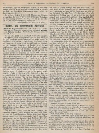 517-519 Mittel- und niederdeutsche Literatur