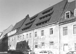 Pirna-Altstadt, Lange Straße 22. Wohnhaus (17./18. Jh.). Straßenansicht