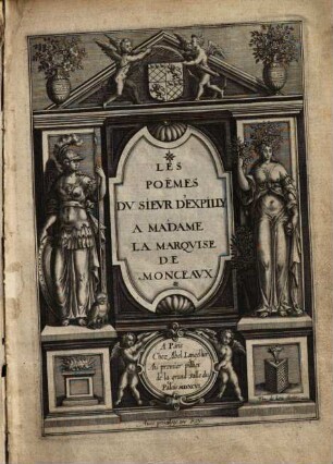 Les poemes du Sieur d'Expilly