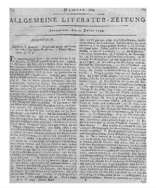 Mayer, J. F.: Kupferzell durch die Landwirthschaft im besten Wohlstand. Leipzig: Kummer 1793