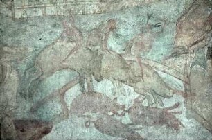 1. Bildfeld von Westen: Die Heilung der Besessenen von Gerasa