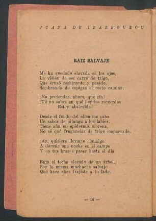 Raíz salvaje