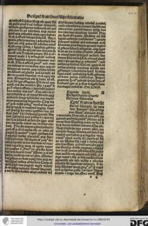 Septem fratres fuerunt filii beate Felicitatis quorum nomina sunt Januarius, Felix, Philippus, Silvanus, Alexander, Vitalis et Marcialis.