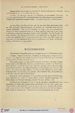 ⟦Winzenhofen⟧