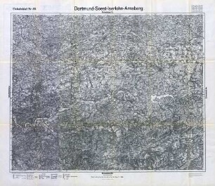 Reichskarte: Einheitsblatt 83 Dortmund-Soest-Iserlohn-Arnsberg