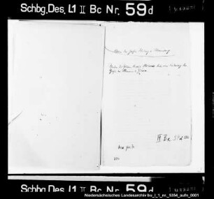 Schuldforderung der Fürstin Hedwig zu Holstein-Schaumburg an Hermann von Zerßen