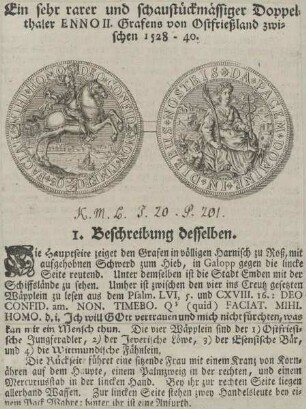 Bildnis von Enno II., Graf von Ostfriesland