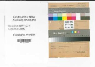 Entnazifizierung Wilhelm Flottmann , geb. 00.00.0000 (Kalkulator)