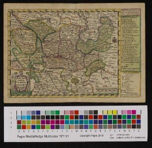 Reise Charte durch das Churfürstenthum Brandenburg