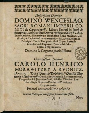 2r-3v, Illustrissimo Domino, ...