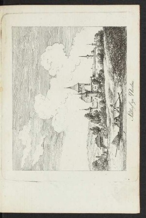 [Illustration:] Schloss zu Niedau.