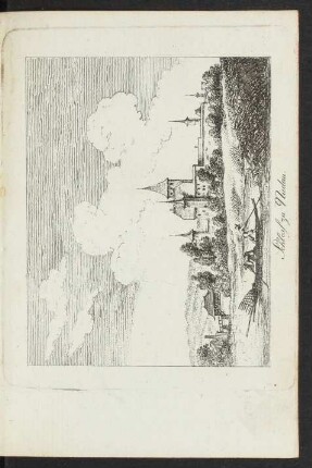 [Illustration:] Schloss zu Niedau.