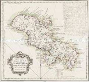 Carta de la Isla de la Martinica