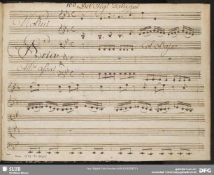 Artaserse. Excerpts - Mus.2973-F-34,15 : S, strings, bc