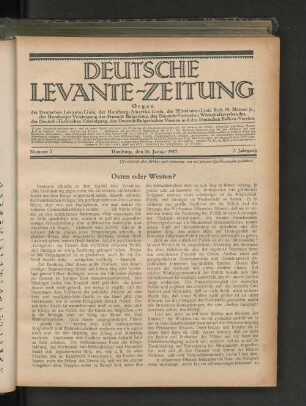 Osten oder Westen?