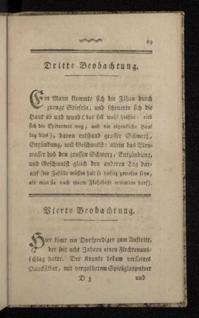 Vierte Beobachtung.
