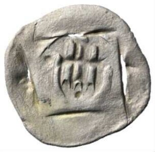 Fundmünze, Heller (Händleinheller), 4. Viertel 13. Jh.