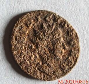 Römische Münze, Nominal Antoninian, Prägeherr Tetricus I. für Tetricus II., Prägeort Gallien, Original
