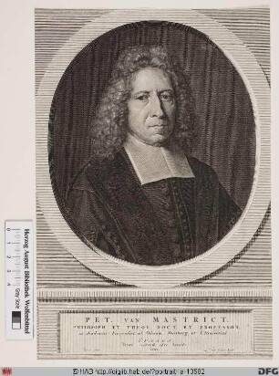 Bildnis Petrus van Mastricht