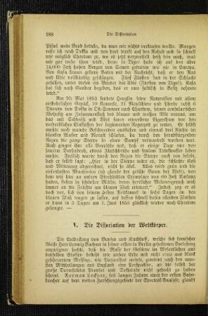 ¬Die¬ Dissociation der Weltkörper