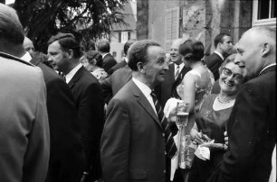 Freiburg: Schweizer Konsulat; Empfang beim Schweizer Konsul zum Schweizer Nationalfeiertag 1. August 1969; Gruppen