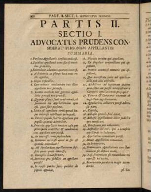 338-356, Sectio I. Advocatus prudens considerat Personam Appellantis.