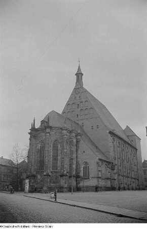 Ansicht des Doms vom Untermarkt