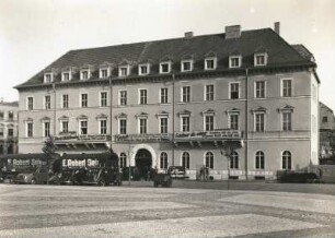 Dresden. Karl-Marx-Platz (Palaisplatz). Haus der Autotransportgesellschaft (ATG)