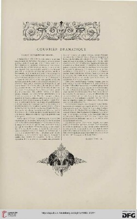 Courrier dramatique