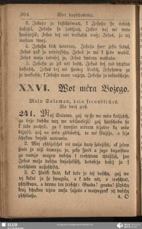 XXVI. Wot mėra Božego