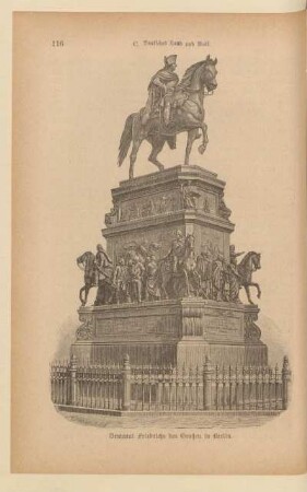 Denkmal Friedrichs des Großen in Berlin