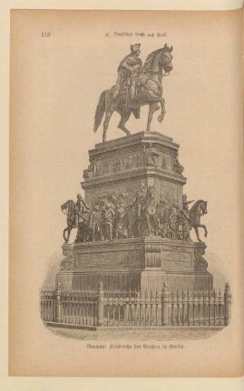 Denkmal Friedrichs des Großen in Berlin