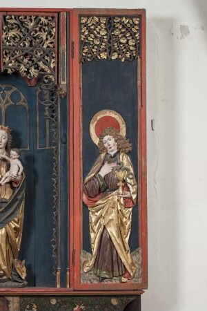 Marienaltar — Linker Flügel: Johannes Evangelista