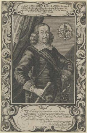 Bildnis des Sebastianus Beer